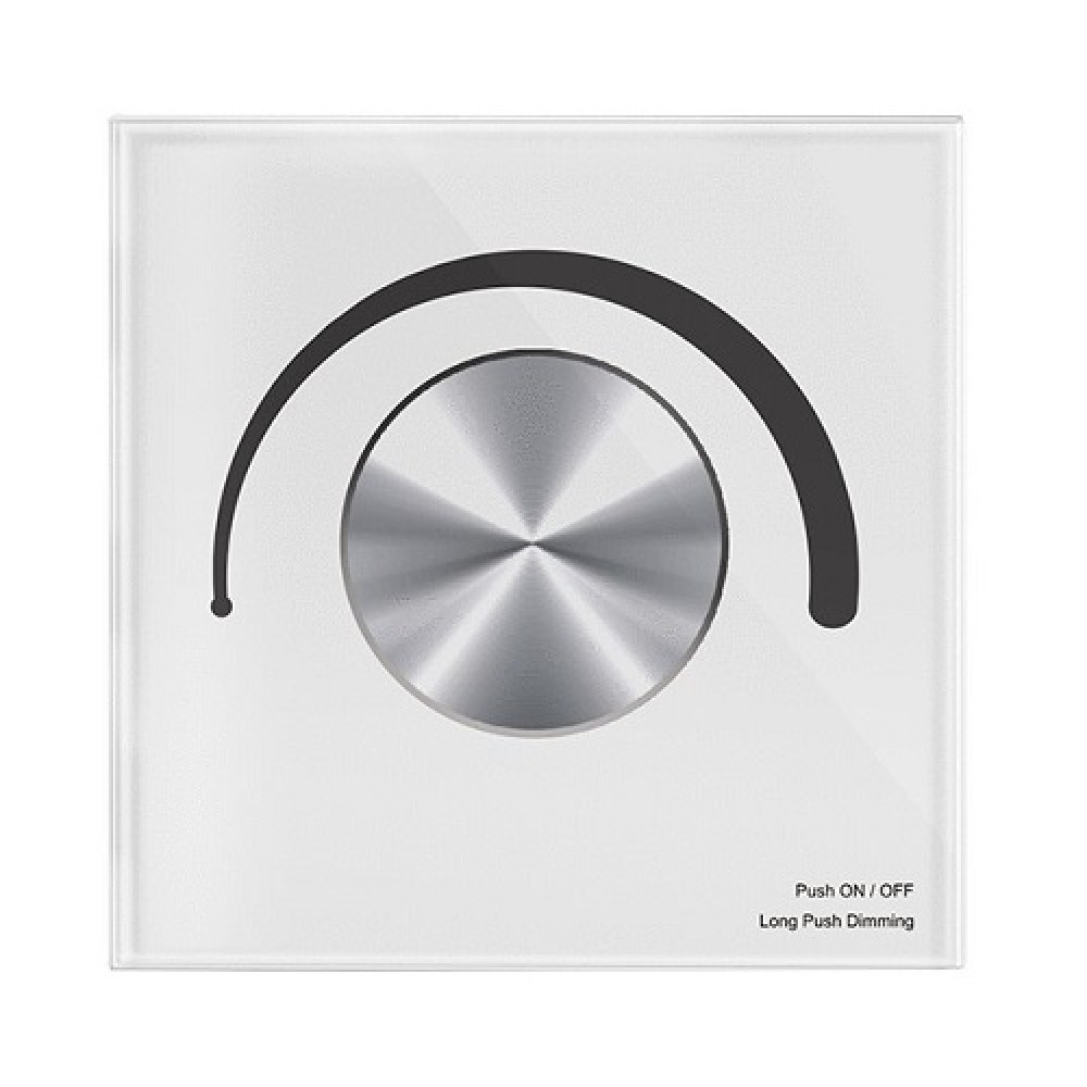 Rotary Panel Triac Dimmer TS-K(WT), Wi-Fi, Tuya